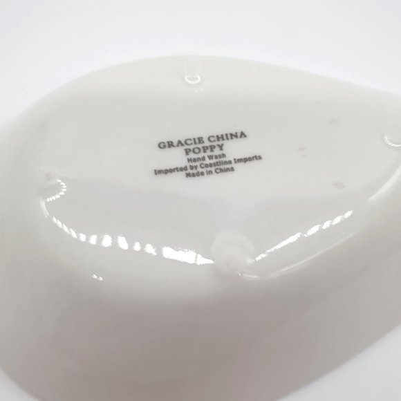 Poppy Pettertree Gracie China Spoon Rest Collection Red Floral Stove Cooking - Picture 3 of 6